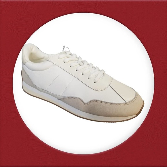 League Sneakers in Washed Nubuck Size 9.5 M beige Madewell men’s - Picture 1 of 16